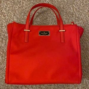 Kate Spade nylon satchel